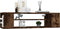 vidaXL - Tv-hangmeubel - 100x30x26,5 - cm - bewerkt - hout - gerookt - eikenkleurig
