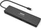 Port Designs 901906-W - USB-C Triple Screen Travel Docking Station - 11 aansluitingen - tot 4K