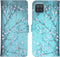 iMoshion Hoesje Geschikt voor Samsung Galaxy A12 Hoesje Met Pasjeshouder - iMoshion Design Softcase Bookcase - Meerkleurig / Blossom