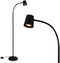 Briloner Skriva - Vloerlamp - Beweegbare lampkop - Zwart - 127.5cm