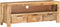 vidaXL - Tv-meubel - 110x30x40 - cm - ruw - mangohout