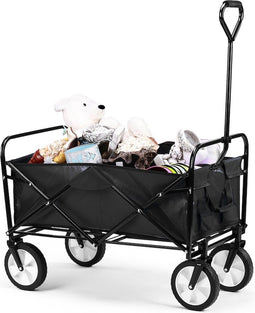 Feel home - Opvouwbare bolderkar - Zwart