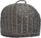 vidaXL - Kattendrager - 45x35x35 - cm - natuurlijk - wilgenhout - grijs