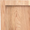 vidaXL - Wandschap - 60x40x(2-4) - cm - behandeld - massief - eikenhout - lichtbruin