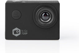 Nedis ACAM11BK - Action Cam - 720p@30fps - Waterbestendig tot 30 m - Zwart