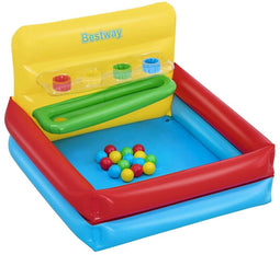 Bestway Opblaasbare Kinderzwembad met Ballen 104x94x61 cm +2 Jaar Tuin 52546