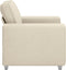 vidaXL - Stoel - in - Linnen - 59 - cm