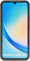 Mobiparts Silicone Cover - Samsung Galaxy A34 (2023) 5G - Soft-touch - Urban Grey