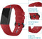 iMoshion Bandje Geschikt voor Fitbit Charge 4 / Charge 3 - iMoshion Siliconen bandje - Rood