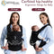 Ergonomische Babycarrier - Comfortabele Draagzak - 3 tot 20 kg - Zwart