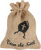 Klika - Zak | Cadeauzak | Jute | 12x17cm | Van de Sint | naturel | 10 stuks