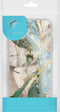 iMoshion Hoesje Geschikt voor iPhone 13 Hoesje Siliconen - iMoshion Design hoesje - Beige / Shattered Beige Marble