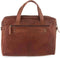 Leren Laptoptas - Colorado - Brandy Cognac