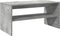 vidaXL - Tv-meubel - 80x40x40 - cm - bewerkt - hout - betongrijs