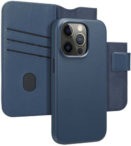 Accezz iPhone 14 Pro - Leather Bookcase 2-in-1 MagSafe - Nightfall Blue