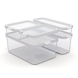 Rotho - Set koelkastorganizer 5 stuks CAUMA 4,65 l + 2 l + 1,15 l + 2 x 1,2 l