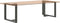 vidaXL - Eettafelpoten - 2 - st - T-vormig - 90x35x(72-73) - cm - staal - antraciet