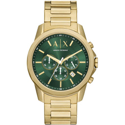 Armani Exchange AX1746 - Polshorloge - Chronograaf - Goudkleurig 44 mm