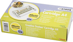 Lamineer reserve cartridge, b: 21 cm, non permanente lijm, 12m