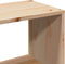 vidaXL - Hoofdbord - met - opbergruimte - 90 - cm - massief - grenenhout