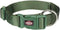 Trixie halsband hond premium bosgroen 35-55X2 CM