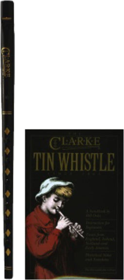 Clarke The Original Tinwhistle Fluit - D met Boek en dubbel CD
