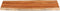 vidaXL - Tafelblad - rechthoekig - natuurlijke - rand - 140x60x3,8 - cm - acaciahout