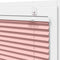 vidaXL - Plissé - rolgordijn - 80x200 - cm - stofbreedte - 79,4 - cm - polyester - roze