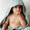 Liewood Augusta Junior Nijlpaard/Duif Handdoek met capuchon - Blauw