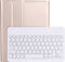 Lunso - afneembare Keyboard hoes (verlicht) - Geschikt voor iPad Pro 11 inch (2020) - Goud