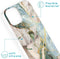 iMoshion Hoesje Geschikt voor iPhone 13 Hoesje Siliconen - iMoshion Design hoesje - Beige / Shattered Beige Marble