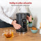 AoraKitchen Waterkoker - 1.7L - LED Touchscreen - Instelbare Temperatuurregeling - Zwart