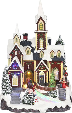 Luville - Kerstdorp - op batterij