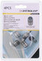 Dunlop Ventieldoppen AV Aluminium - Zilvergrijs - 4 Stuks (4 stuks)