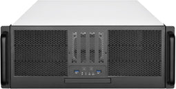Silverstone RM41-506 - Rack Behuizing - Handgreepontwerp - 2x USB 3.2 (Gen1, 5Gb/s)