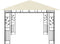 vidaXL - Prieel - met - klamboe - LED-lichtslinger - 180 - g/m² - 3x3x2,73 - m - crème