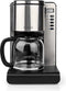 Nedis KACM280EAL - Filter koffiezetapparaat - 1,5 liter 12 kopjes - Zwart met aluminium