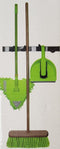 SEM trading bv - Premium Bezem/Tuingereedschap Houder - 4 Steelklemmen - 3 Haken