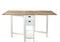 Riviera Maison Bartafel Inklapbaar - Wooster Street Bar Table - 50/180x80 cm - Wit