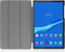 imoshion Tablet Hoes Geschikt voor Lenovo Tab M10 Plus / Tab M10 FHD Plus - imoshion Design Trifold Bookcase - Zwart / Meerkleurig /Don't touch