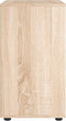 vidaXL - Dressoir - VISNES - 60x40x73 - cm - spaanplaat - sonoma - eikenkleurig
