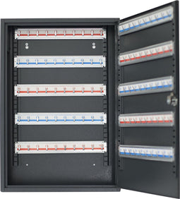 Pavo - Sleutelkast - Deluxe - 100 haken - Donkergrijs