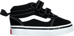 VANS Ward Mid V - Kinderschoenen - Klittenbandsluitingen - Zwart-Wit
