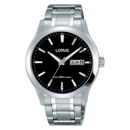Lorus RXN23DX5 - Heren Horloge - Quartz - 5 ATM waterdicht - Zilver