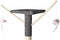 Purlov Kattenboom 138 cm Grijs - Veilig en Stimulerend Kattenparadijs