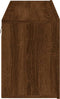 vidaXL - Tv-meubel - wandgemonteerd - 100x30x41 - cm - bruin - eikenkleur