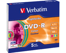Verbatim DVD+R 8,5GB DL 8x - Jewelcase 5-pack (5x)