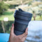Stojo - Pocket Cup - Koffie / Theebeker - 355 ml - Herbruikbaar - Opvouwbaar - Denim