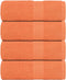 vidaXL - Gastendoekjes - 4 - st - 30x50 - cm - 360 - g/m² - 100% - katoen - oranje