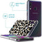iMoshion Hoesje Geschikt voor Samsung Galaxy A40 Hoesje Siliconen - iMoshion Design hoesje - Goud / Zwart / Golden Leopard